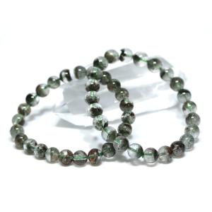 石流通センター 高品質 天然石 ブレスレット グリーンガーデン