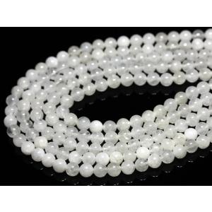 高品質 天然石 ブレスレット H&E社製 ホワイトアゼツライト (約12mm