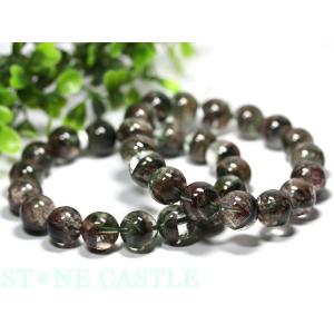 石流通センター 高品質 ブレスレット ガーデンクォーツ(四季) (3A) (約