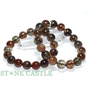 K1875-1〕極上大玉希少 約15mm ピンクスーパーセブン ブレスレット