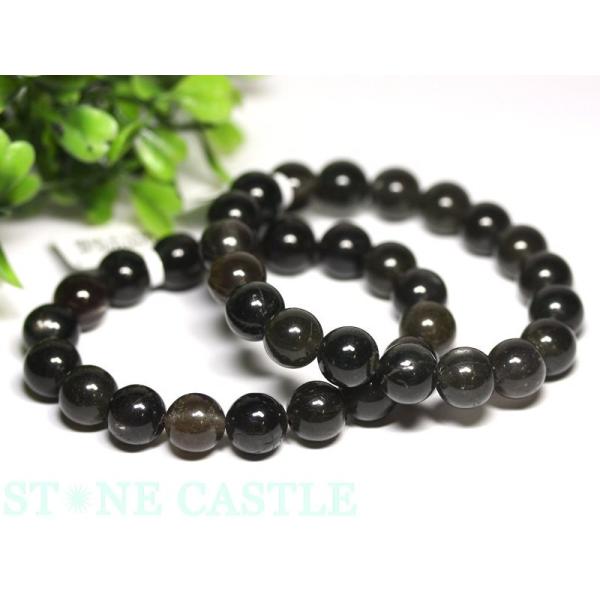 石流通センター 高品質 ブレスレット スキャポライト(天然キャッツアイ) (約10mm) 天然石 パ...