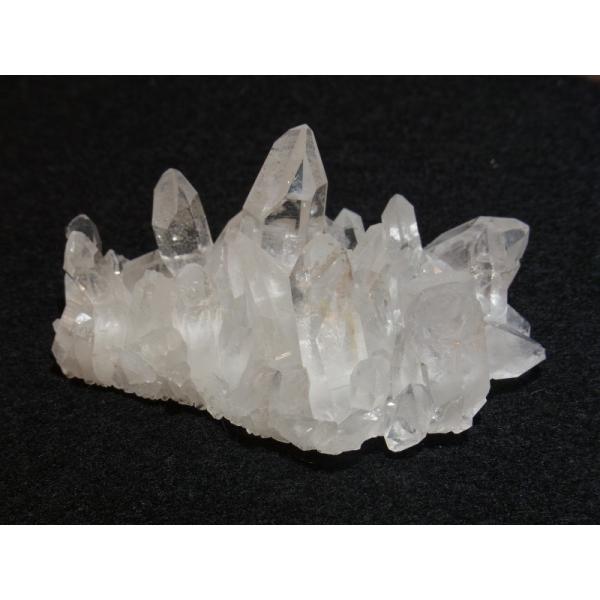 アーカンソー州産水晶群晶