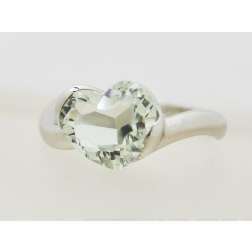 SVリング　グリーンアメジスト　net-No.7