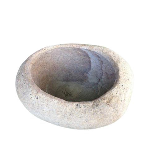 花鉢　自然石　小サイズ　ガーデニングストーン置物　石製品