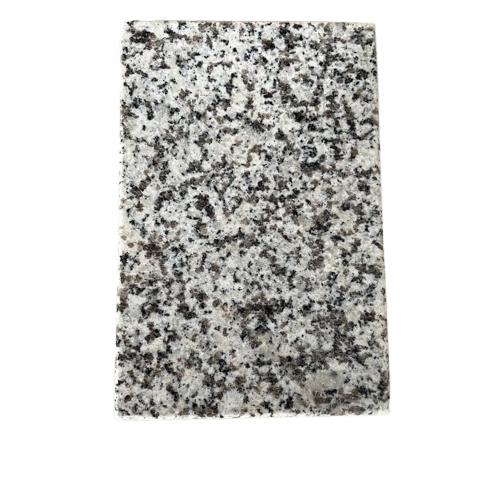 飾り台　湖北655　中国白御影石　趣味台石　石材サンプル　５面磨き