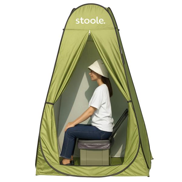 スツーレ 【防災グッズ大賞2025】簡易トイレ テント 着替えテント ワンタッチ 防災テント 防災 ...