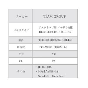 TEAM ELITE DDR4 3200 16...の詳細画像1