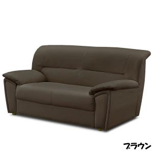 ソファ 2Pソファ 2人掛け 合成皮革 幅130cm 完成品 リビングソファ｜store-anju