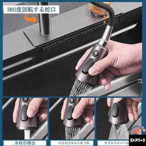 キッチンシンク ステンレス 大容量シンク 簡易...の詳細画像3