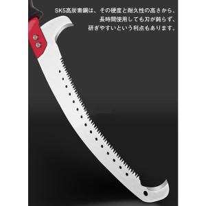 送料無料 高枝切りバサミ 高枝切鋏 5段伸縮式...の詳細画像4