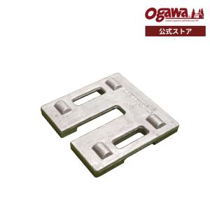 オガワ　ogawa 角型テントウェイト 20kg 4個セット ogawa ogawa公式 テントウエイト 20kg 角型 テント用 おもり