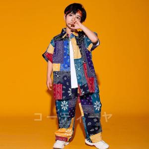 キッズダンス衣装 セットアップ ヒップホップ ダンスファッション