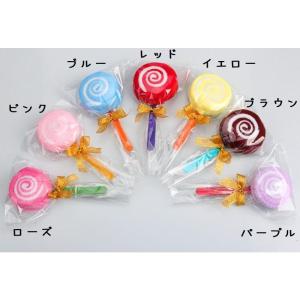 キャンディー型 ミニタオル プチタオル ハンカ...の詳細画像1