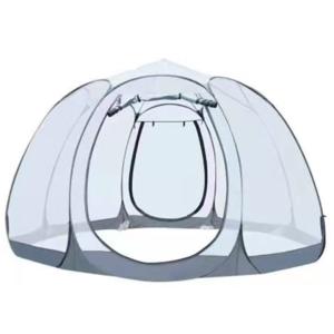 星が見える テント サンルーム 簡単設営 透明 温室 透明 キャンプ 庭 アウトドア グランピング ドーム カフェテラス MGC JAPAN TRADE