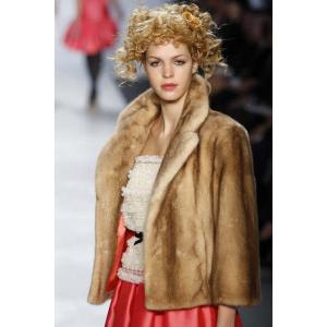 【美品・最高級】サファイアミンク 毛皮 女優襟 ジャケット 11号 ボリューミー 新作オーダーメイド毛皮 最高級 毛皮 SAGA サファイアミンク