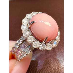 5.81ct 天然コンクパール 楕円カボション...の詳細画像1