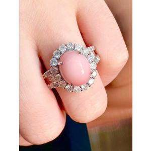 5.81ct 天然コンクパール 楕円カボション...の詳細画像4