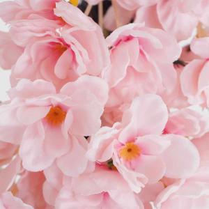 リース 花 玄関 造花_【直径48cm】桜リー...の詳細画像2