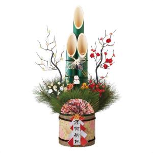 お正月飾り　特大多色造花の門松 　高さ約６０cm お正月飾り 特大多色造花の門松 高さ約60cm お正月飾り 特大多