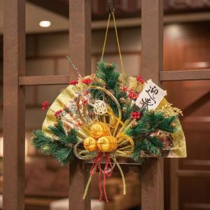 ストア・エキスプレス 門松 正月飾り 造花 門松作り_彩竹門松 高さ60cm