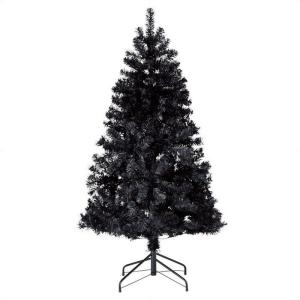 クリスマスツリー   北欧_PVCクリスマスツリー ブラック スタンダード H210cm 1本_38-31-5-4_8725-342｜store-express