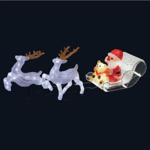 トナカイ イルミネーション ダッシュトナカイ ゴールド モチーフ