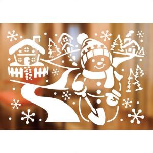 型紙 プリティー スノーマン 1枚_28-98-5-1_8800-7753