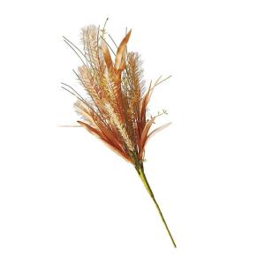 造花 インテリア フラワーアレンジ 観葉植物_パンパスグラススプレー 63cm オレンジ 1本_57-12-10-1_8730-5663｜ストア・エキスプレス-業務用店舗什器