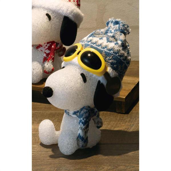 イルミネーションライト  電飾 室内_クリスマスライト スヌーピー ゴーグルブルー 1個_58-92...