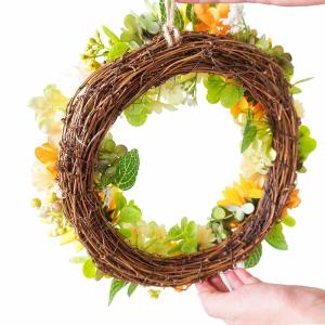 リース 花 玄関 造花_【直径30cm】ひまわ...の詳細画像3