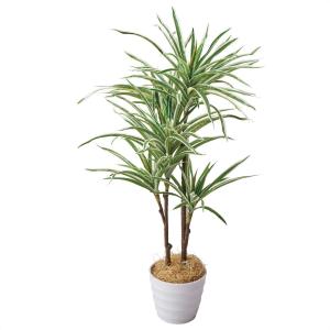 フェイクグリーン 観葉植物 フェイク 人工観葉植物_フェイクグリーンポット オリヅルラン 1個_55-23-4-5_8725-9738
