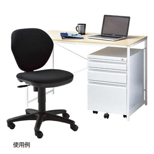 オフィスチェア ハイバック ブラック 1台_61-801-34-1_7082-94