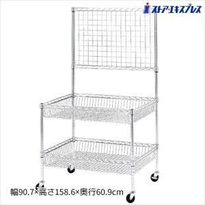 ストア・エキスプレス 什器 回転 棚 ディスプレイ_4段6面卓上回転