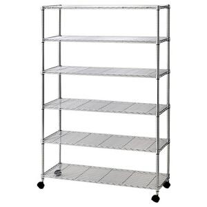 ストア・エキスプレス ラック 棚 収納 おしゃれ_スリムガラスラック 4