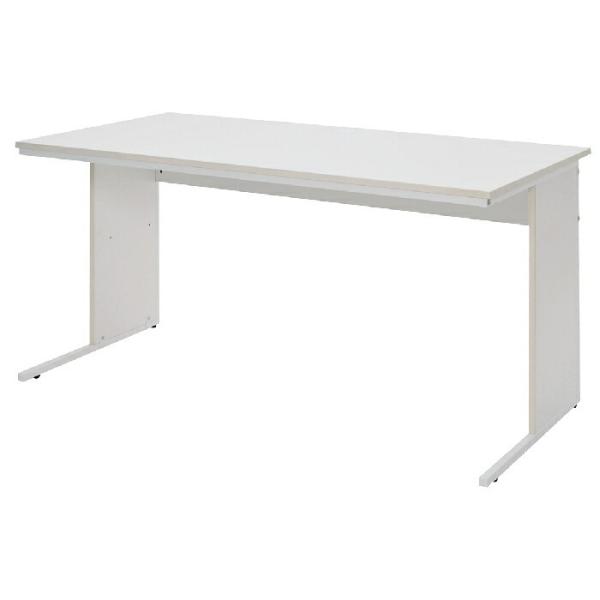 会議用テーブル 会議テーブル 1400 会議机_木製ワーキングデスク ホワイト W140×D70cm...