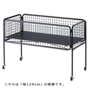 友屋 中折れ式ワゴン アイボリー W1200 販売台 ワゴン 陳列台 商品台