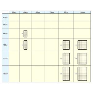 ワイヤーネット メッシュパネル 壁 棚_業務用...の詳細画像3