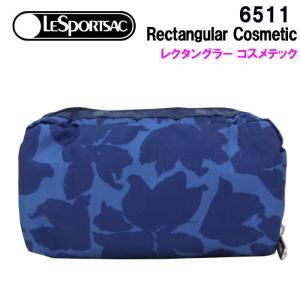 レスポートサック ポーチ 6511 F976 FLOWER PETALS レクタングラー コスメティック メイクポーチ ab-447200｜store-goods