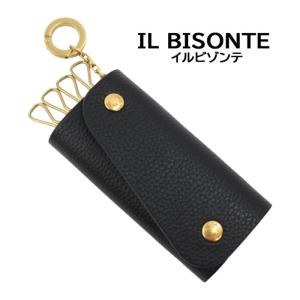 イルビゾンテ キーケース SKH090 PI0005 IL BISONTE ボタンホック レザー 本革 男女兼用 ab-464900｜store-goods