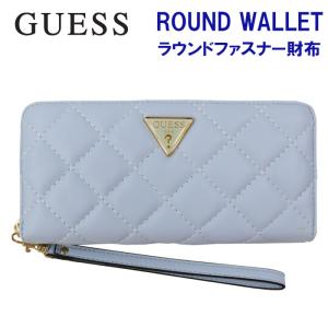 GUESS（ゲス） 財布 PG840346 ALMOND GUESS 浮きロゴプレート ラウンド
