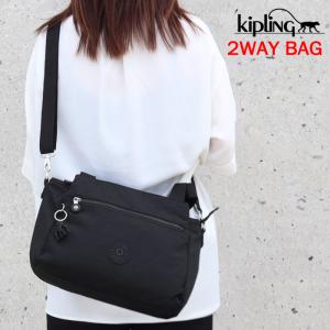 Kip Kipling キプリング バッグ KPK43791 P391 ブラック  ショルダー トート 2WAY ELYSIA ショルダーバッグ トートバッグ ab-60514｜store-goods