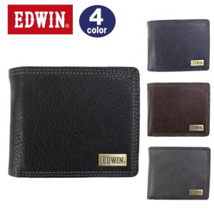 EDWIN（エドウィン） 財布 0510656 ボタンホック ラウンドファスナー