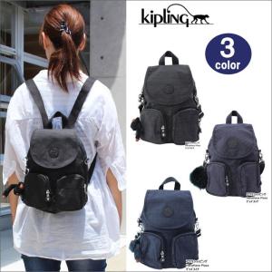 キプリング バッグ K23512 Kipling リュック 2Way ショルダーバッグ  Basic PLUS EWO Firefil Up リュックサック 旅行  ag-1152｜store-goods