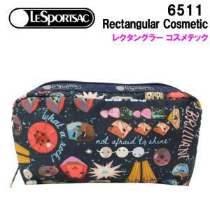 レスポートサック ポーチ 6511 F502 LITTLE JEWELS LeSportsac レクタングラー コスメティック 化粧ポーチ ag-270800｜store-goods