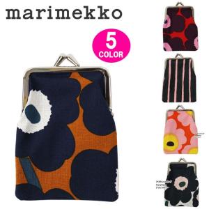 マリメッコ がま口 046701 marimekko 縦型 ポーチ ウニッコ柄 MINI UNIKKO PENI KUKKARO ag-983700｜store-goods