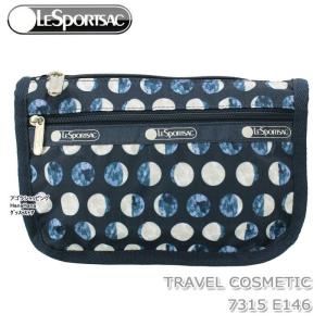 レスポートサック ポーチ 7315 E146 LA LUNAトラベル コスメティック TRAVEL COSMETIC 化粧ポーチ レスポートサック Lesportsac ag-984400｜store-goods