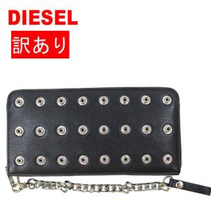 DIESEL 【並行輸入品】ディーゼル 二つ折り財布 メンズ ブラック