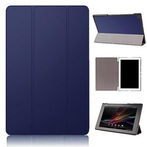 PauTion Sony Xperia Z2 tablet ケース Xperia Z2 tablet カバー 三つ折スタンド スマートカバー