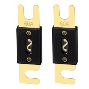 Heschen 車 ANLヒューズ 自動車 バイク オーディオサブウーファー 用品 2個入り (ANL-60A)