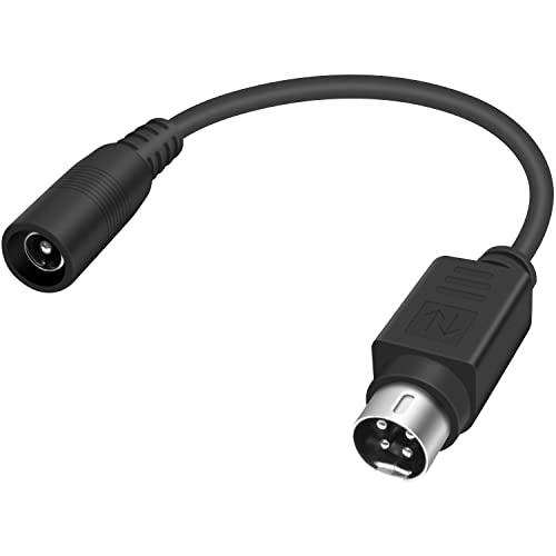 Duttek Din 4PIN DC5.5 x 2.1 mm 変換アダプタ電源ケーブル, バーコード...